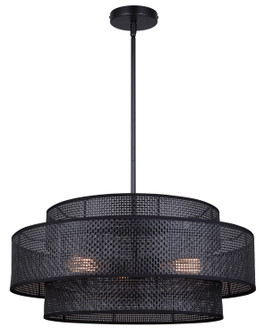 Bellamy Three Light Chandelier in Black (387|ICH1149A03BK22)