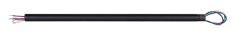 Downrod in Matte Black (387|DR24BK-1OD)