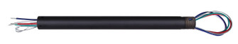 Downrod in Black (387|DR12BK-1OD)