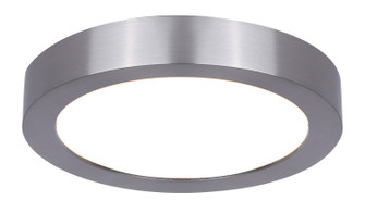 Led Disk Light LED Flush Mount in Brushed Nickel (387|DL-5F-10S-BN-C)