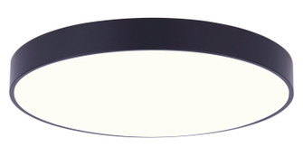 Luna LED Flush Mount in Matte Black (387|DL-12F-25WS-BK-C)
