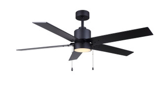 Romy 52'' Ceiling Fan in Matte Black (387|CF52ROM5BK-ES)