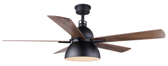 Lyric 52'' Ceiling Fan in Matte Black (387|CF52LYR5BK)