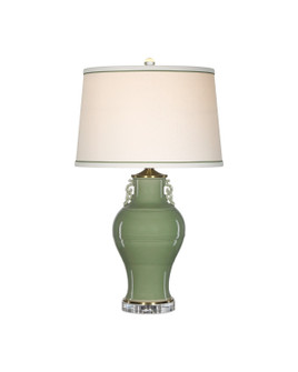 Londonderry One Light Table Lamp in Green/Clear (142|6000-1028)