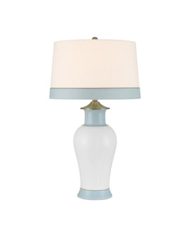 Kora One Light Table Lamp in White/Light Blue (142|6000-1026)