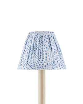 Lenore Chandelier Shade in Blue/Ivory (142|0900-0050)