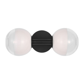 Torian Two Light Wall Sconce in Aged Iron (454|SLW1032AI)