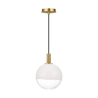 Torian One Light Pendant in Burnished Brass (454|SLP1001BBS)