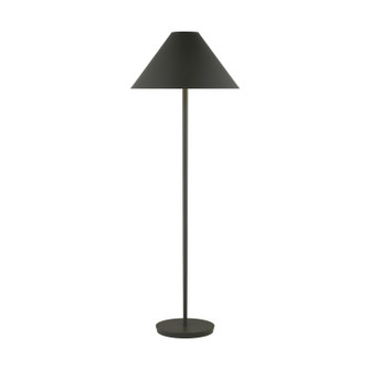 Contra One Light Floor Lamp in Matte Charcoal Black (454|KT1451MCB)
