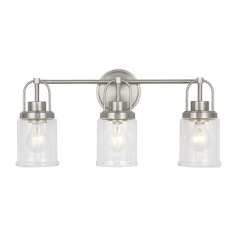 Anders Three Light Vanity in Brushed Nickel (454|GLV1073BS)