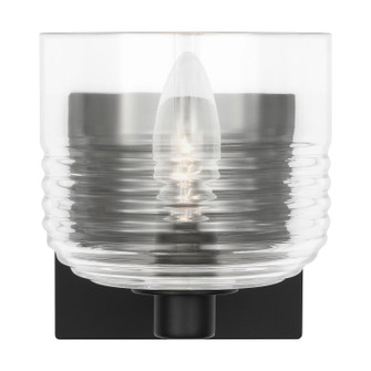 Lochdale One Light Wall Sconce in Midnight Black (454|DJV1111MBK)