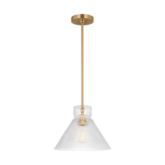 Liouet One Light Pendant in Satin Brass (454|DJP1221SB)