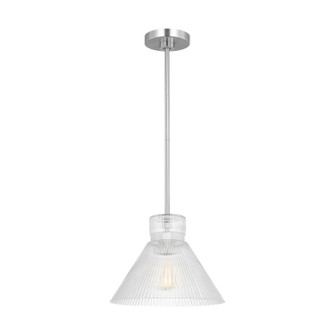 Liouet One Light Pendant in Brushed Nickel (454|DJP1221BS)