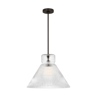 Liouet One Light Pendant in Midnight Black (454|DJP1201MBK)