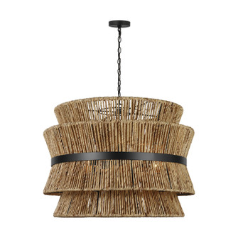Thurlo Four Light Pendant in Midnight Black (454|DJP1074MBK)