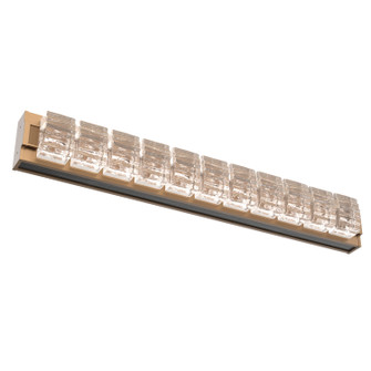 Tessera LED Vanity in Novel Brass (404|VLB0100-36-NB-TW-L2-W02)