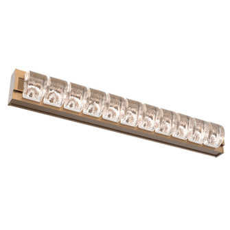 Tessera LED Vanity in Novel Brass (404|VLB0100-36-NB-TO-L4-000)