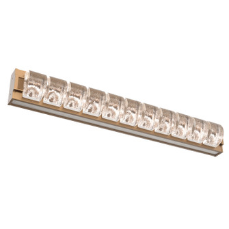 Tessera LED Vanity in Novel Brass (404|VLB0100-36-NB-TO-L2-W01)