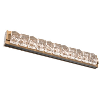 Tessera LED Vanity in Novel Brass (404|VLB0100-36-NB-TF-L4-W02)