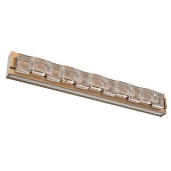 Tessera LED Vanity in Novel Brass (404|VLB0100-36-NB-TE-L2-W01)