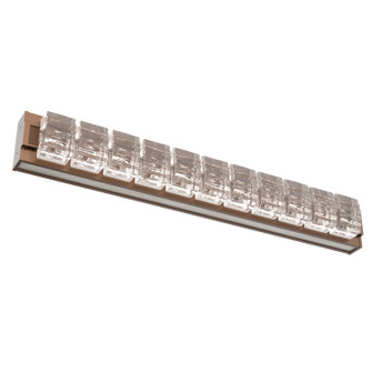 Tessera LED Vanity in Burnished Bronze (404|VLB0100-36-BB-TW-L4-W01)
