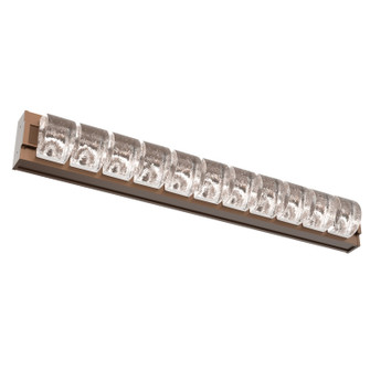 Tessera LED Vanity in Burnished Bronze (404|VLB0100-36-BB-TO-L2-000)