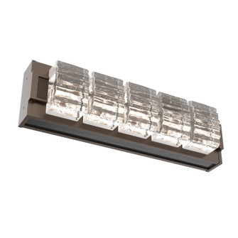 Tessera LED Vanity in Flat Bronze (404|VLB0100-18-FB-TW-L4-W02)