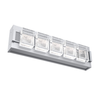 Tessera LED Vanity in Classic Silver (404|VLB0100-18-CS-TP-L4-000)