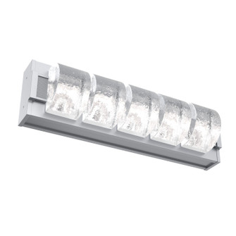 Tessera LED Vanity in Classic Silver (404|VLB0100-18-CS-TO-L2-000)