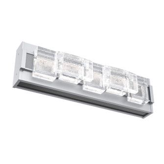 Tessera LED Vanity in Classic Silver (404|VLB0100-18-CS-TE-L2-W02)