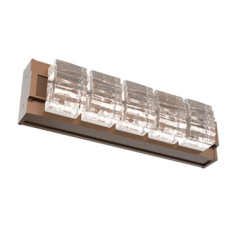 Tessera LED Vanity in Burnished Bronze (404|VLB0100-18-BB-TW-L2-000)