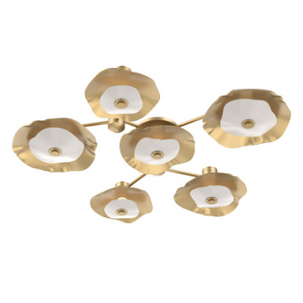 Cumulus LED Flush Mount in Gilded Brass (404|SMB0099-H6-GB-00-L3-WI)