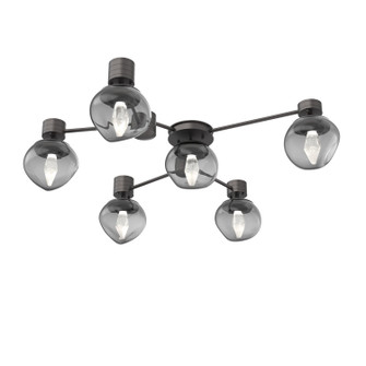 Luna LED Wall / Ceiling Mount in Graphite (404|SMB0095-H6-GP-GS-L3)