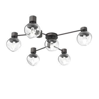 Luna LED Wall / Ceiling Mount in Graphite (404|SMB0095-H6-GP-GC-L1)