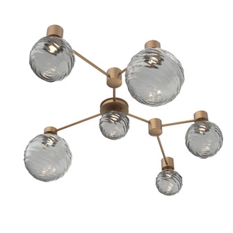 Gaia LED Wall / Ceiling Mount in Novel Brass (404|SMB0092-HL-NB-S-L3)