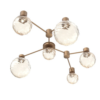 Gaia LED Wall / Ceiling Mount in Novel Brass (404|SMB0092-HL-NB-A-L1)