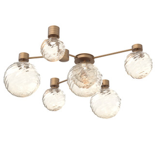Gaia LED Wall / Ceiling Mount in Novel Brass (404|SMB0092-H6-NB-A-L3)