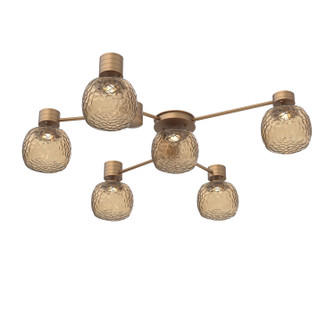 Vessel LED Wall / Ceiling Mount in Novel Brass (404|SMB0091-H6-NB-B-L1)