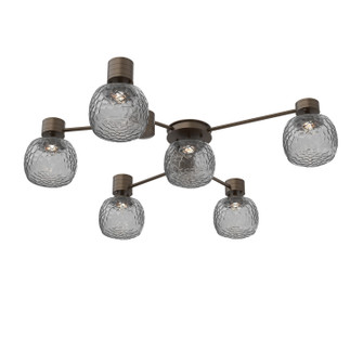 Vessel LED Wall / Ceiling Mount in Flat Bronze (404|SMB0091-H6-FB-S-L1)