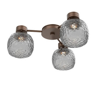 Vessel LED Wall / Ceiling Mount in Burnished Bronze (404|SMB0091-H3-BB-S-L1)