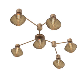 Mesa LED Wall / Ceiling Mount in Novel Brass (404|SMB0089-HL-NB-B-L1)