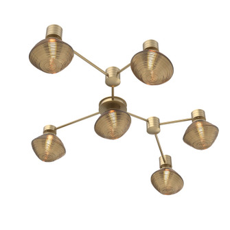 Mesa LED Wall / Ceiling Mount in Gilded Brass (404|SMB0089-HL-GB-B-L3)