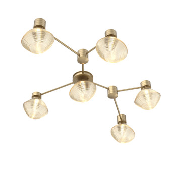 Mesa LED Wall / Ceiling Mount in Gilded Brass (404|SMB0089-HL-GB-A-L3)