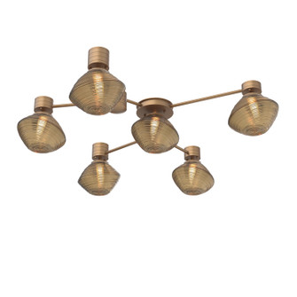 Mesa LED Wall / Ceiling Mount in Novel Brass (404|SMB0089-H6-NB-B-L3)