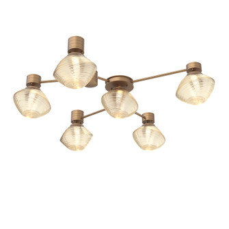 Mesa LED Wall / Ceiling Mount in Novel Brass (404|SMB0089-H6-NB-A-L3)