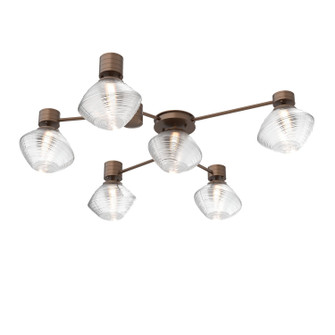 Mesa LED Wall / Ceiling Mount in Burnished Bronze (404|SMB0089-H6-BB-C-L1)