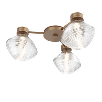 Mesa LED Wall / Ceiling Mount in Novel Brass (404|SMB0089-H3-NB-C-L3)