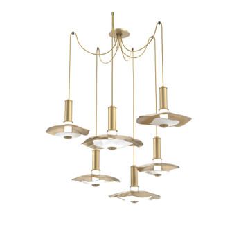 Cumulus LED Pendant in Gilded Brass (404|SCB0099-06-GB-00-C01-L3-WI)