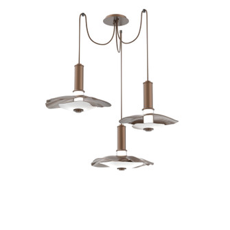 Cumulus LED Pendant in Burnished Bronze (404|SCB0099-03-BB-00-C01-L3-WI)