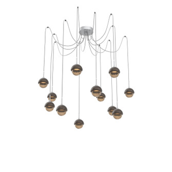Cabochon LED Pendant in Classic Silver (404|SCB0093-12-CS-B-C01-L1-FB)